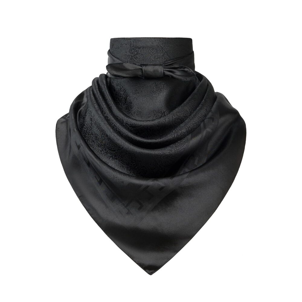 5205 35" 's Large Square Jacquard Scarf - Cowboy Wild Rugged Style